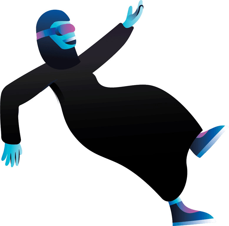 leapat woman illustration